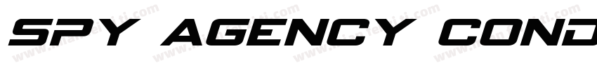 Spy Agency Condenced Italic字体转换